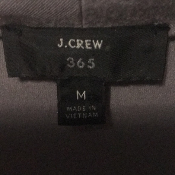 Womans J Crew blazer. Gray. Stretch cotton. - Picture 3 of 3